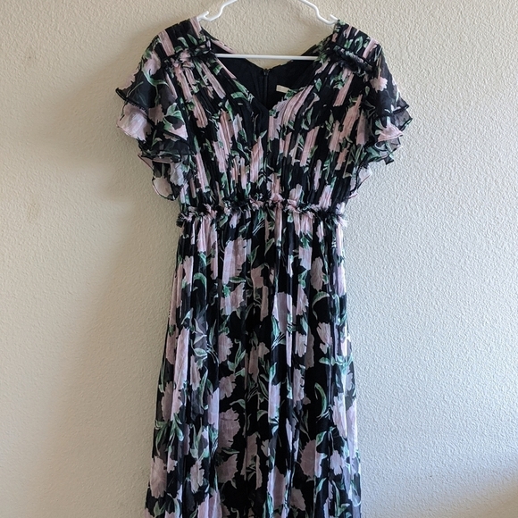 JASON WU COLLECTION Floral Print Chiffon Dress 2 - Picture 6 of 8